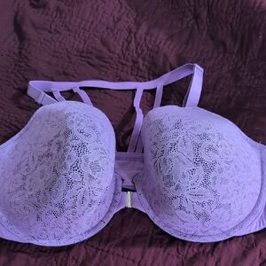 Lavender Lace Underwire Bra